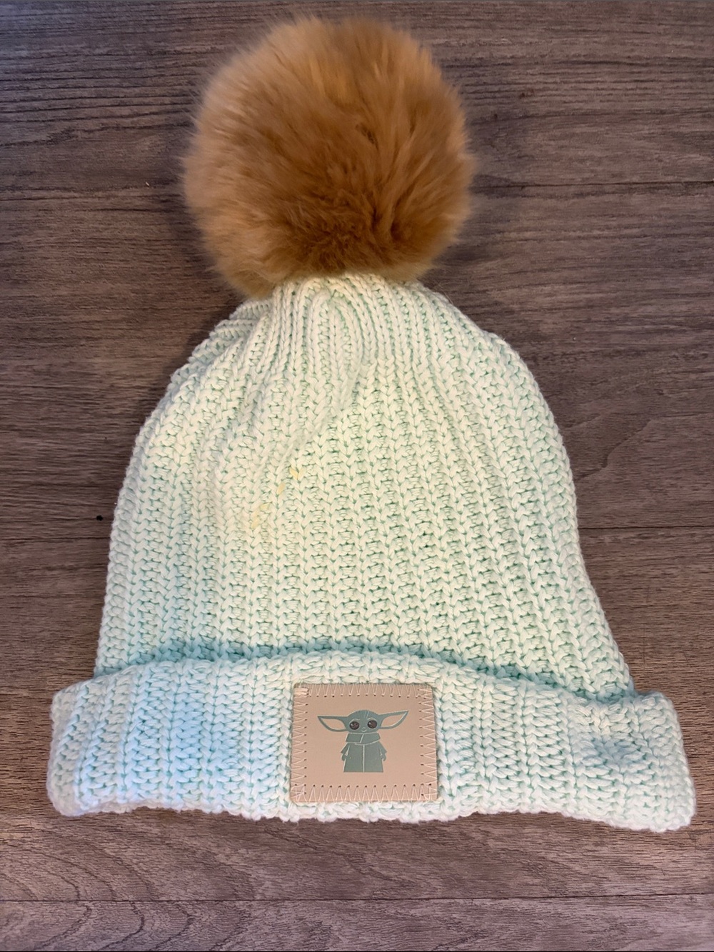 Mint Knit Pom Beanie for Women